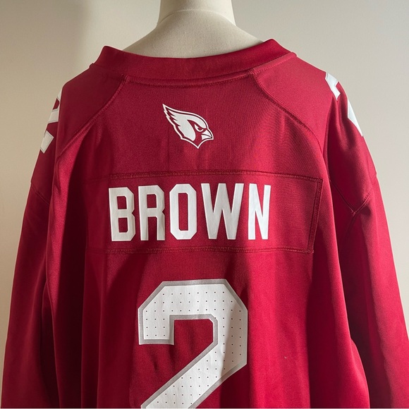 NWT! NFL Arizona Cardinals Marquise Brown #2 Official NFL Football Jersey-SZ 3XL - Picture 9 of 15